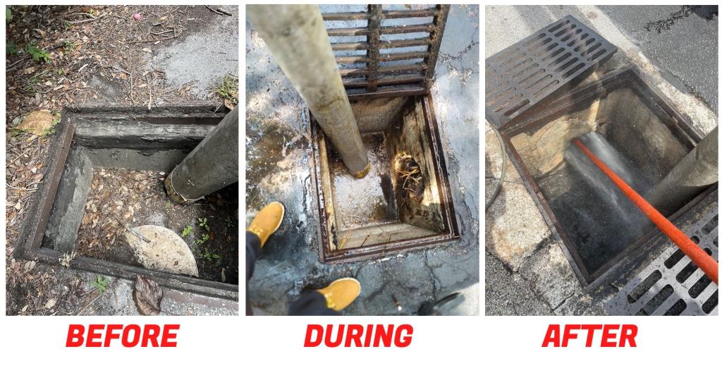 CALL ROOT-O-ROOTER @ 1-855-FL-SEWER FOR ALL YOUR STORM DRAIN CLEANING, DRAIN CLEANING, HYDRO JETTING, FRENCH DRAINS, CLOGGED PIPES, Drain snaking, High Pressure Water Jetting, SEWER CAMERA INSPECTION, PIPE LOCATING, CAST IRON CLEANING, Concrete & Scale Removal